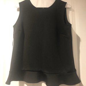 Black Peplum Blouse